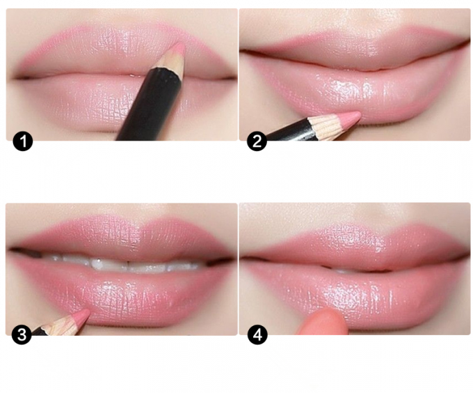 Материалы профессионального карандаша вкладыша губы макияжа деревянные с минеральным ингредиентом