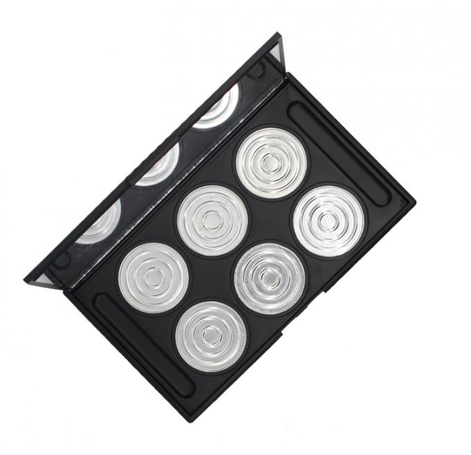 6 отверстий чернят пустой логотип печатания экрана пластиковых материалов палитры Консеалер