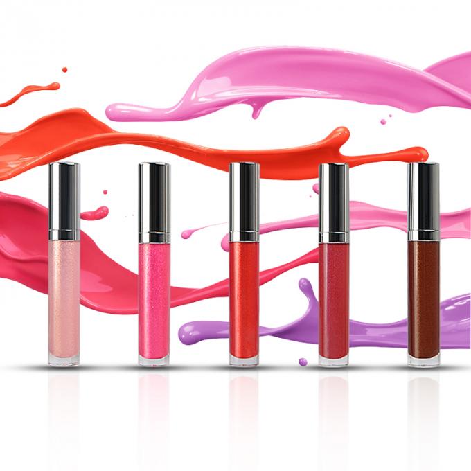 Трубка Липглосс Лонластинг метки частного назначения Шиммер цветов продуктов макияжа 15 губы жидкостная
