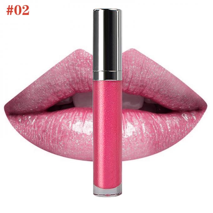 Ингредиент минерала Липглосс сияющего Веган 15 продуктов макияжа губы цветов жидкостный