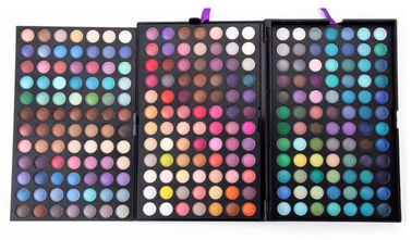 Custom Eye Makeup Cosmetics Fall Color Rainbow Eyeshadow Palette For Blue Eyes