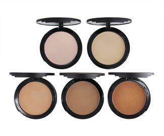 Fashion Matte Pressed Powder Double Layer Case DIA-74MM H-1.7CM Size