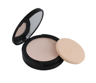 Fashion Matte Pressed Powder Double Layer Case DIA-74MM H-1.7CM Size