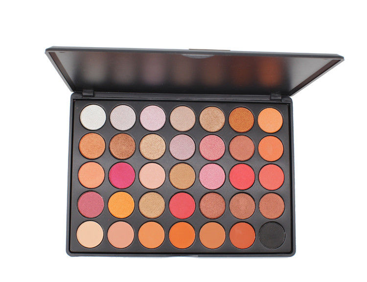 Easy To Smear Long Lasting High Pigment 35 Color Matte And Shimmer Eyeshadow Palette